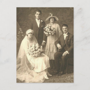 Vintage Weddings (11) Postcard