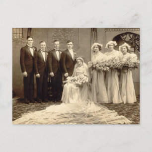 Vintage Weddings (9) Postcard