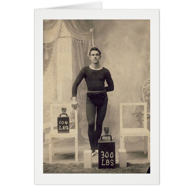 Vintage Weight Lifter (Front)