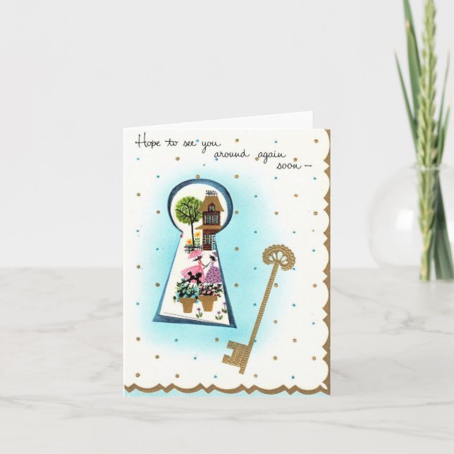 Vintage Welcome Card (Front)