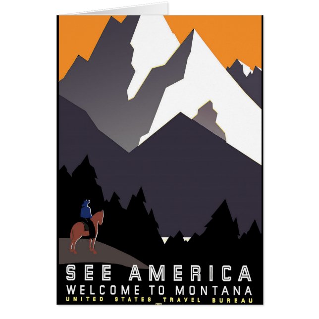 Vintage - Welcome to Montana (Front)