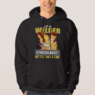 Vintage Welding Metal Worker Hoodie