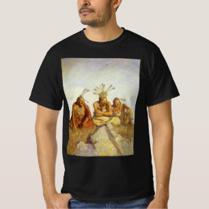 Vintage West, Guardians War or Peace by NC Wyeth T-Shirt