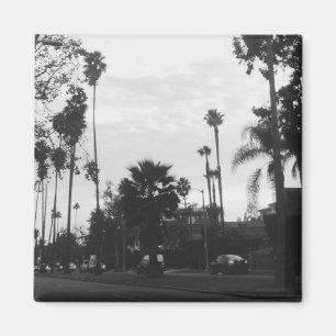 Vintage West Hollywood, Los Angeles, California Magnet