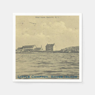 Vintage West Island, Sakonnet - Little Compton, RI Napkin