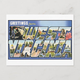 Vintage West Virginia Postcard