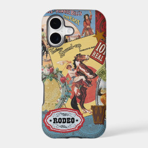vintage western collage iphone 5 case