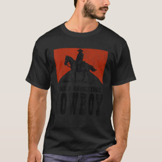 Vintage Western Country Like A Rhinestone Cowboy H T-Shirt