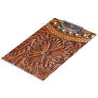 vintage western country pattern studded leather
