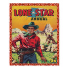 Vintage Western Cowboy Lone Star