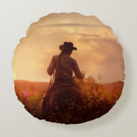 Vintage western cowboy portrait