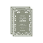 Vintage Western Cowboy Rustic Country Wedding