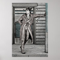 Vintage Western Cowboy Rustic Ranch Art