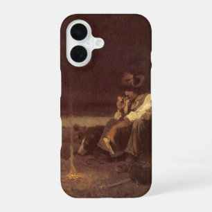Vintage Western Cowboys, Plains Herder by NC Wyeth iPhone 16 Case