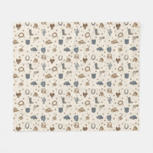 Vintage Western Icons Pattern