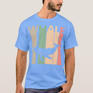 Vintage Whale Animal Print T-Shirt