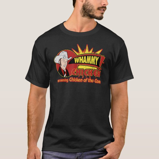 Vintage Whammy Chicken Of The Cave T-Shirt (Front)