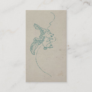 Vintage When Pigs Fly Business Card