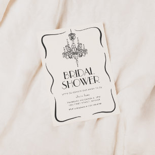 Vintage Whimsical Bridal Shower Invite