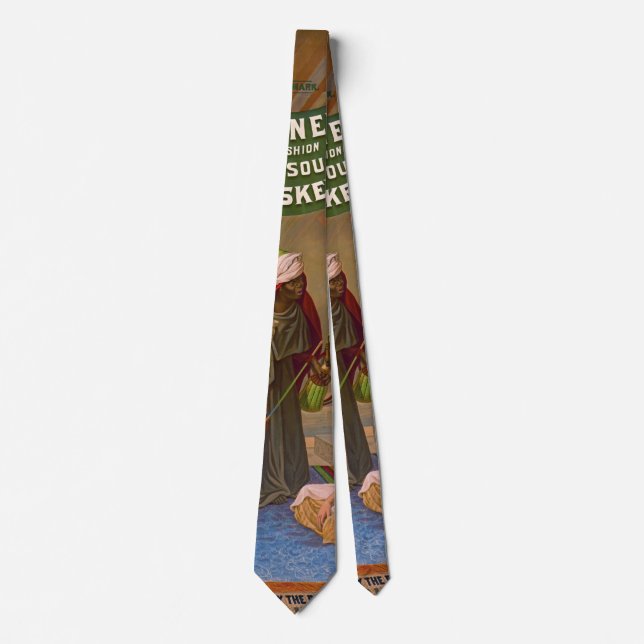 Vintage Whiskey Ad 1883 Tie (Front)