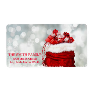 Vintage White Snow Glitter Christmas Ball Holiday