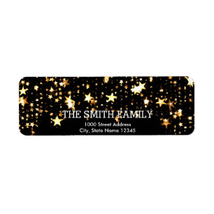 Vintage White Snow Glitter Christmas Holiday