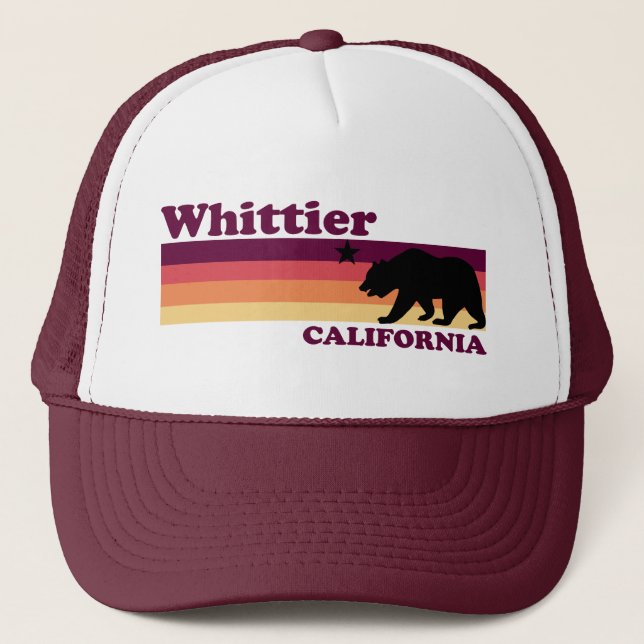 Vintage Whittier California Trucker Hat (Front)