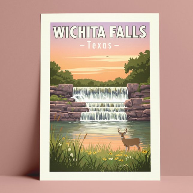 Vintage Wichita Falls Texas Postcard (Creator Uploaded)