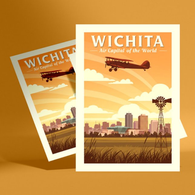 Vintage Wichita Kansas Postcard (Creator Uploaded)