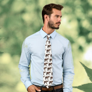 Vintage Wild Animals, Good Luck Asian Elephants Tie