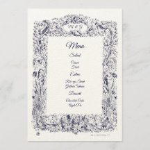 Vintage Wildflowers Birds & Butterflies Wedding