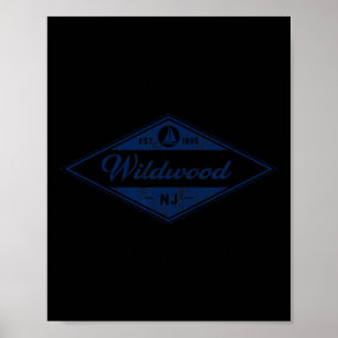 Vintage Wildwood Poster