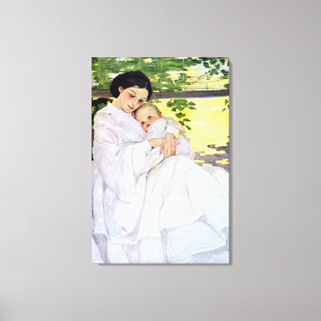 Vintage Willcox ‘Sweet and Low’ - Wrapped Canvas (Front)