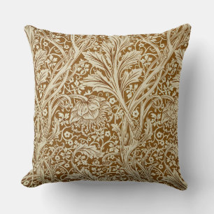Vintage William Morris Arcadia Floral Art Print Cushion