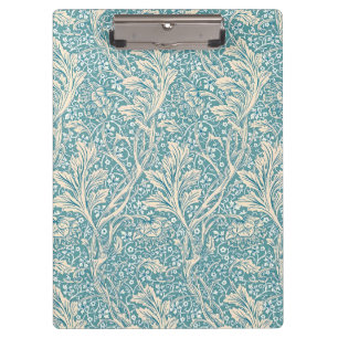 Vintage William Morris Arcadia Floral Seamless Clipboard