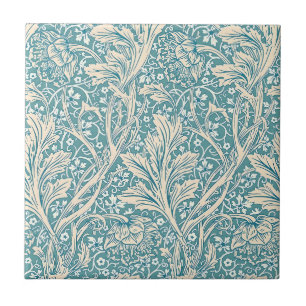 Vintage William Morris Arcadia Floral Seamless Tile