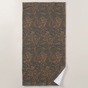 Vintage William Morris Arcadia Full Seamless Beach Towel