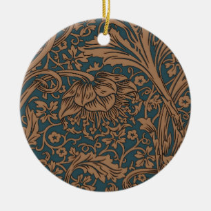 Vintage William Morris Arcadia Full Seamless Ceramic Tree Decoration