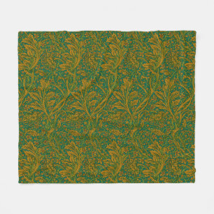 Vintage William Morris Arcadia Full Seamless Fleece Blanket