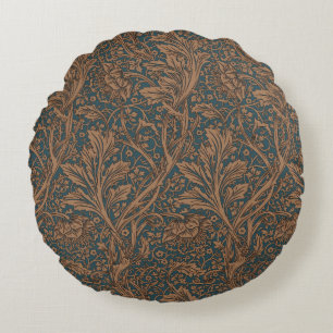 Vintage William Morris Arcadia Full Seamless Round Cushion