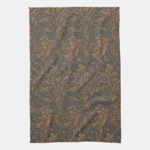 Vintage William Morris Arcadia Full Seamless Tea Towel