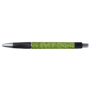 Vintage William Morris Branch Green Leaf Pattern