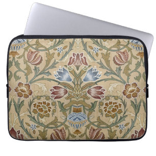 Vintage William Morris Brocade Floral Symmetrical Laptop Sleeve