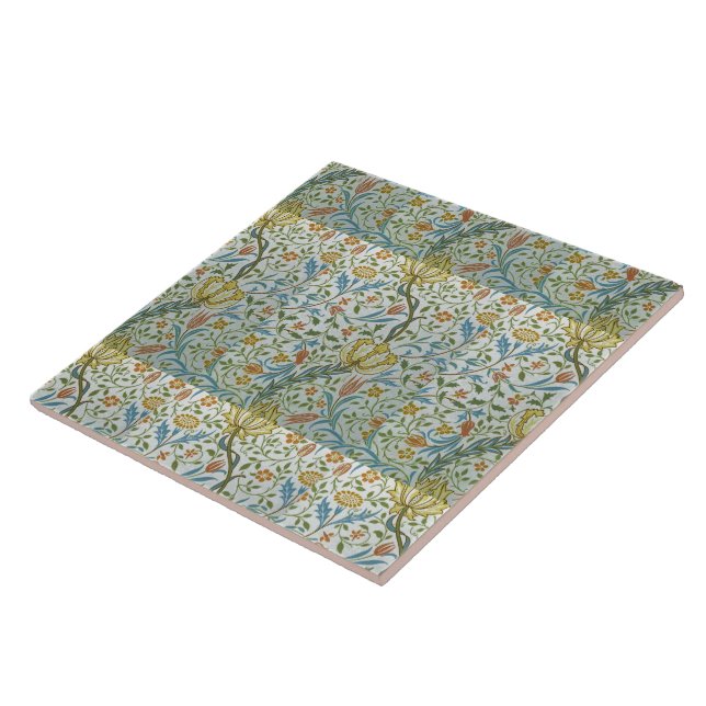 Vintage William Morris Flora    Tile (Side)