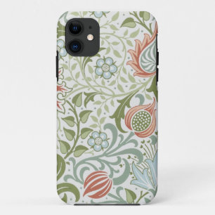 Vintage William Morris Floral Wallpaper iphone 11 Case