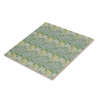 Vintage William Morris Flowers Garden Wallpaper Tile