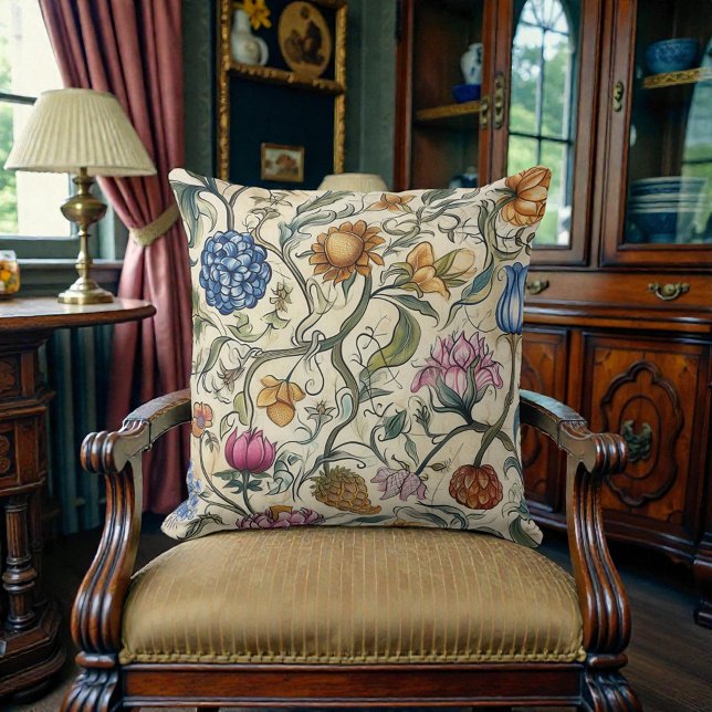 Vintage William Morris Pattern Cushion (Creator Uploaded)