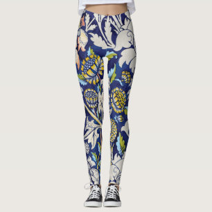 Vintage William Morris Pattern Leggings