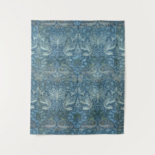 Vintage William Morris Peacock and Dragon      Tapestry