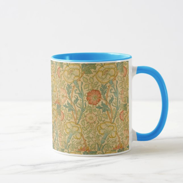 Vintage William Morris Pink and Rose Mug (Right)